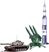 アポロ宇宙船と兵器